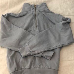 brandy melville quarter zip